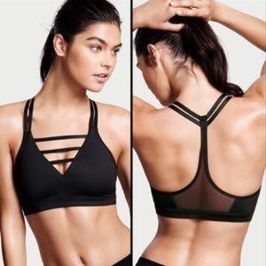 Victoria’s Secret Strappy Plunge Sports Bra